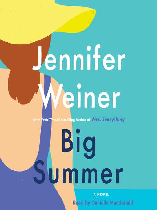 Title details for Big Summer by Jennifer Weiner - Wait list